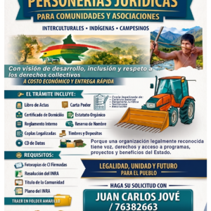 PERSONERIAS JURIDICAS